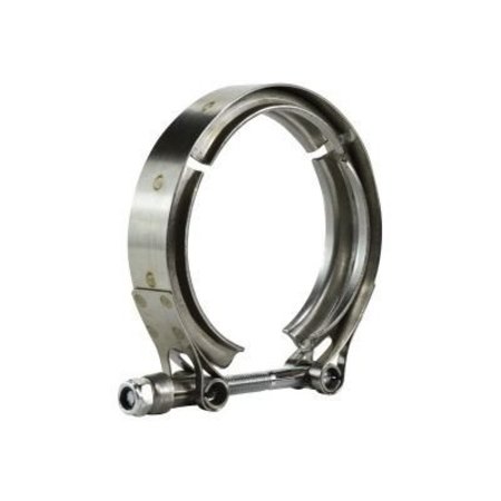 MIDLAND METAL VBand Hose Clamp, 461 Nominal, 300 Stainless Steel, Import DomesticImport 843461